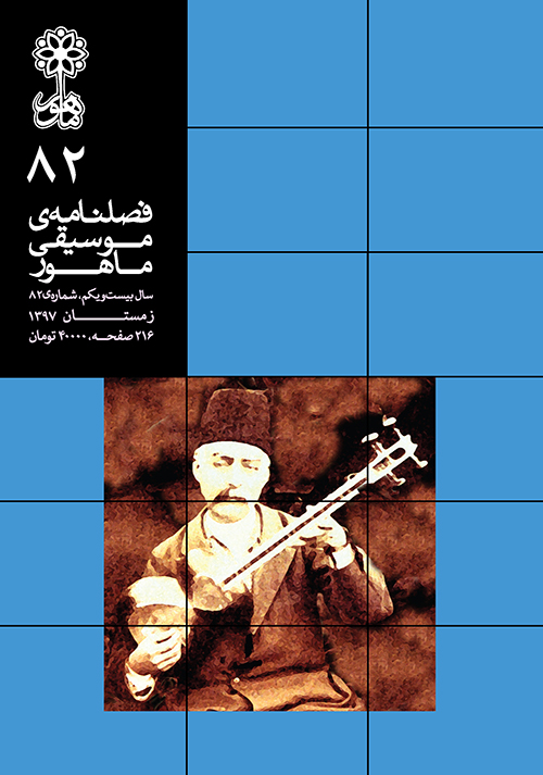 Mahoor Music Quarterly. No. 82